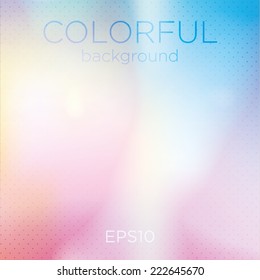 Colorful abstract background, vector
