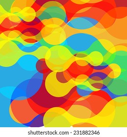 Colorful abstract background, vector