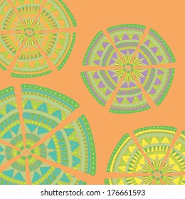 Colorful abstract background. Vector art