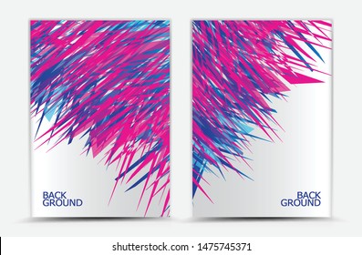 Colorful abstract background vector, cover template, business flyer, Trendy design, web texture, graphic design elements

