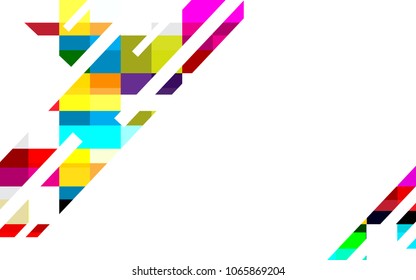 colorful abstract background  vector design for business background .