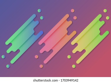  Farbiger abstrakter Hintergrund. Vektorillustration-Design