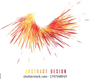 Colorful abstract background vector design