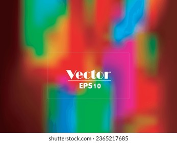 Fondo colorido y abstracto. Diseño de vectores