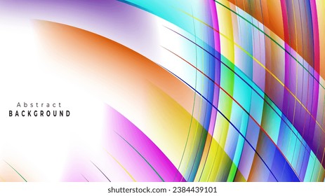 diseño de vector de fondo colorido abstracto