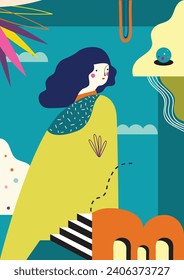 Colorful Abstract Background Vector Design