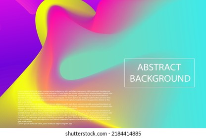 Fondo colorido y abstracto. Vector eps 10