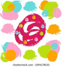 Colorful abstract background. Vector illustration