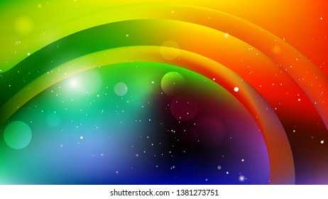 Colorful Abstract Background Vector Illustration
