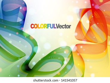Colorful abstract background. Vector illustration. Eps 10.