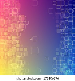 Colorful abstract background, vector illustration