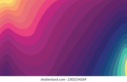 Fondo Abstracto Colorido. Fondo de la ilustración del vector.
