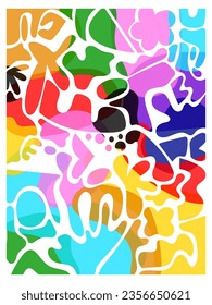 Diseño de ilustración de vector de fondo abstracto colorido.