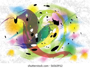 Colorful abstract background. Vector illustration
