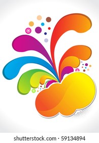 colorful abstract background vector illustration