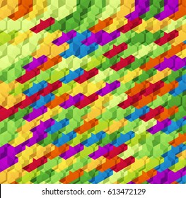 Colorful Abstract Background. Vector Illustration.
