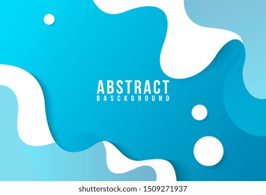 Colorful abstract background vector in landscape orientation