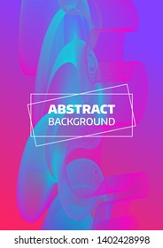 Colorful abstract background. Vector line gradient. Can be used for design business cards, flyers, brochures, posters and web design. A4. Vector.