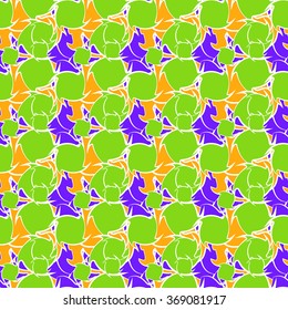 Colorful abstract background. Vector seamless pattern for web page background, wallpaper and textile.