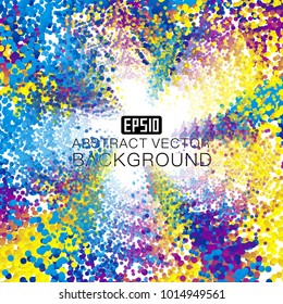 Colorful, abstract background with visual impact