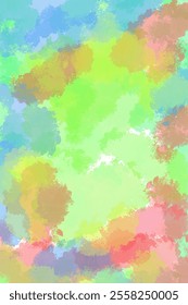 colorful abstract background with watercolor texture