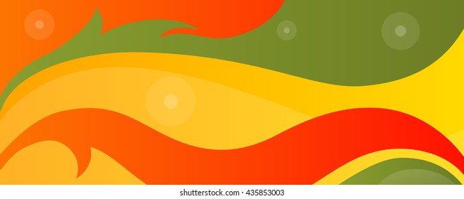 Colorful abstract background with waves and ornaments for website, banners or identity.