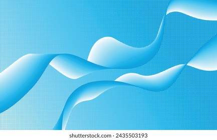 Colorful abstract background with wavy shapes design for cover, landing page, wallpaper