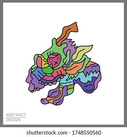 Colorful Abstract Background for Web Design, Landing Page, Social Media Story, and Print Material