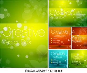 Colorful abstract backgrounds