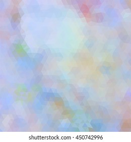 Colorful abstract backgrounds folded triangles of different colors