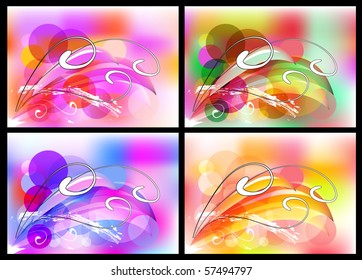 colorful abstract backgrounds for text