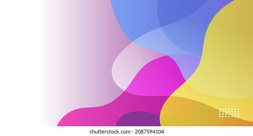 Colorful abstract banner background. Vector abstract graphic design banner pattern background template