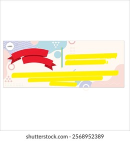 Colorful Abstract Banner Design for Creative Projects