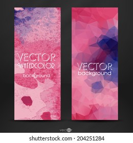 Colorful Abstract Banner. Vector Illustration. Eps 10.