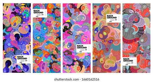 colorful abstract batik ethnic background for banner, poster, cover,  and fabric print
