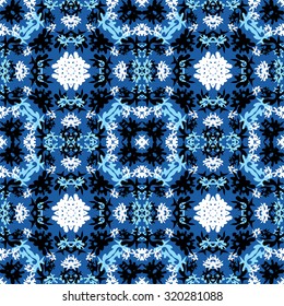 colorful abstract beautiful objects on a blue background vector illustration