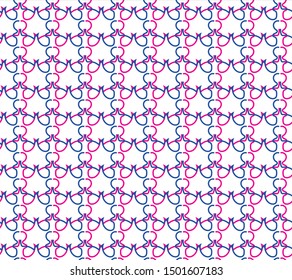 Colorful abstract best fabric pattern design and background 