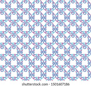 Colorful abstract best fabric pattern design and background 