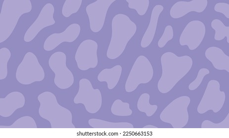 Colorful abstract blob illustration vector wallpaper