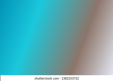 Colorful abstract blur gradient background with Misty Blue, Taupe, Turquoise and Teal colors. Soft blurred backdrop. Defocused vector illustration template for your graphic design, banner, web