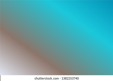 Colorful abstract blur gradient background with Misty Blue, Taupe, Turquoise and Teal colors. Soft blurred backdrop. Defocused vector illustration template for your graphic design, banner, web