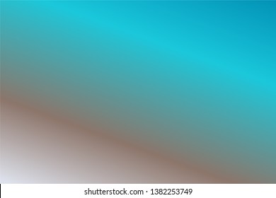 Colorful abstract blur gradient background with Misty Blue, Taupe, Turquoise and Teal colors. Soft blurred backdrop. Defocused vector illustration template for your graphic design, banner, web