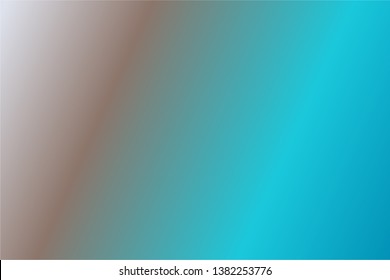 Colorful abstract blur gradient background with Misty Blue, Taupe, Turquoise and Teal colors. Soft blurred backdrop. Defocused vector illustration template for your graphic design, banner, web