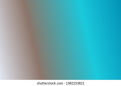 Colorful abstract blur gradient background with Misty Blue, Taupe, Turquoise and Teal colors. Soft blurred backdrop. Defocused vector illustration template for your graphic design, banner, web