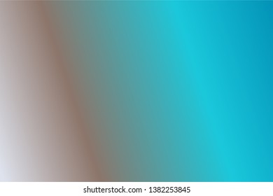 Colorful abstract blur gradient background with Misty Blue, Taupe, Turquoise and Teal colors. Soft blurred backdrop. Defocused vector illustration template for your graphic design, banner, web