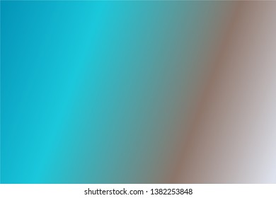 Colorful abstract blur gradient background with Misty Blue, Taupe, Turquoise and Teal colors. Soft blurred backdrop. Defocused vector illustration template for your graphic design, banner, web