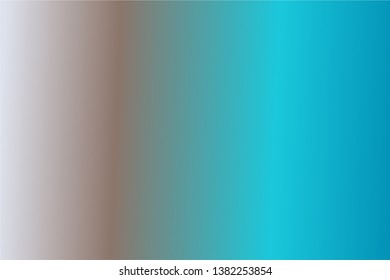 Colorful abstract blur gradient background with Misty Blue, Taupe, Turquoise and Teal colors. Soft blurred backdrop. Defocused vector illustration template for your graphic design, banner, web