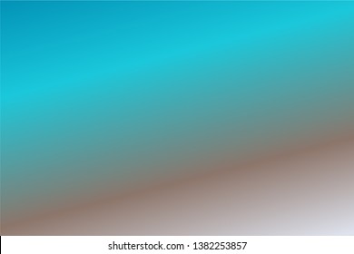 Colorful abstract blur gradient background with Misty Blue, Taupe, Turquoise and Teal colors. Soft blurred backdrop. Defocused vector illustration template for your graphic design, banner, web