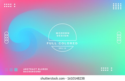 Colorful Abstract Blurred Background Vector for wallpaper. Caption, Website. Ads and more.