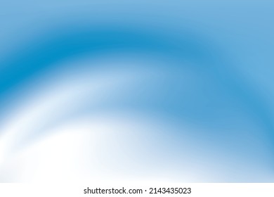 Colorful abstract blurred gradient  background, white and blue color. Vector, illustration.